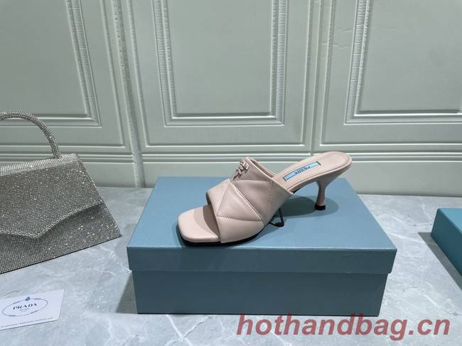 Prada slipper 34201-1 Heel 6.5CM