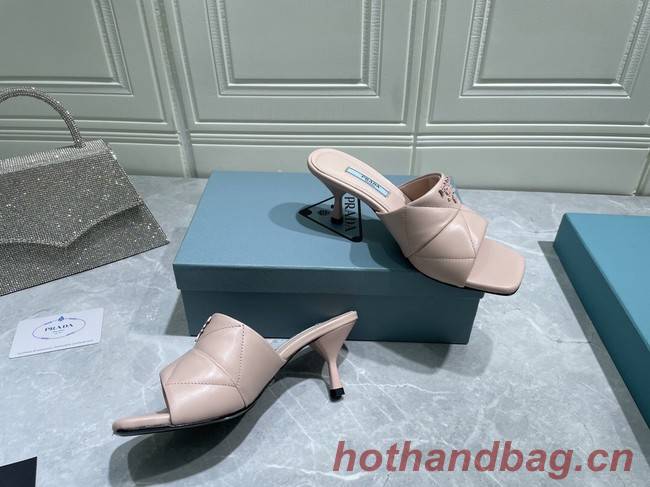 Prada slipper 34201-1 Heel 6.5CM