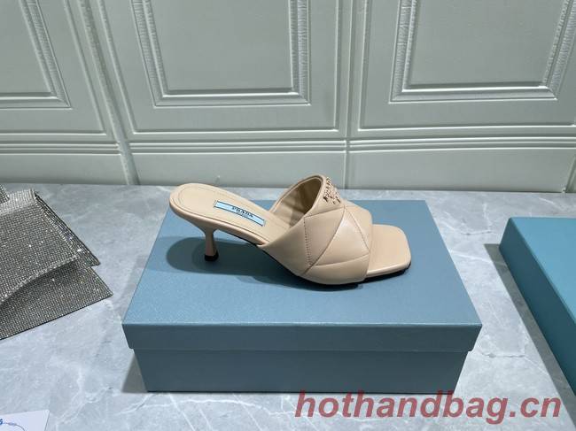 Prada slipper 34201-3 Heel 6.5CM