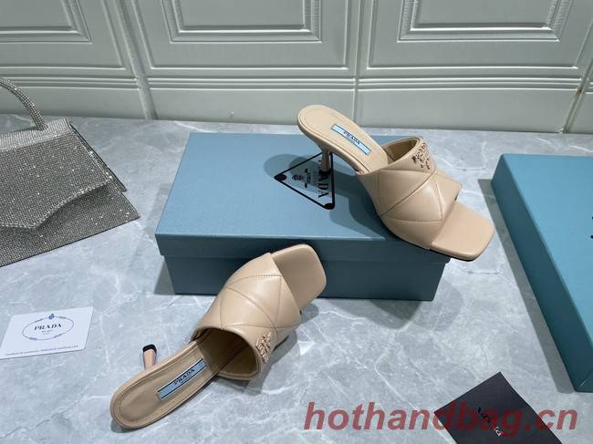 Prada slipper 34201-3 Heel 6.5CM