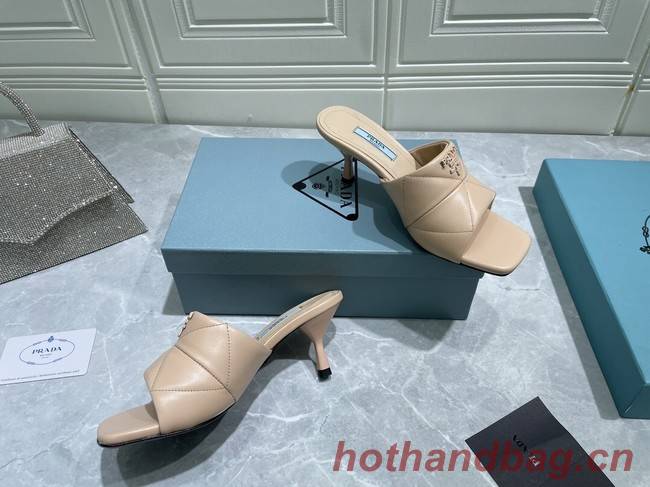 Prada slipper 34201-3 Heel 6.5CM