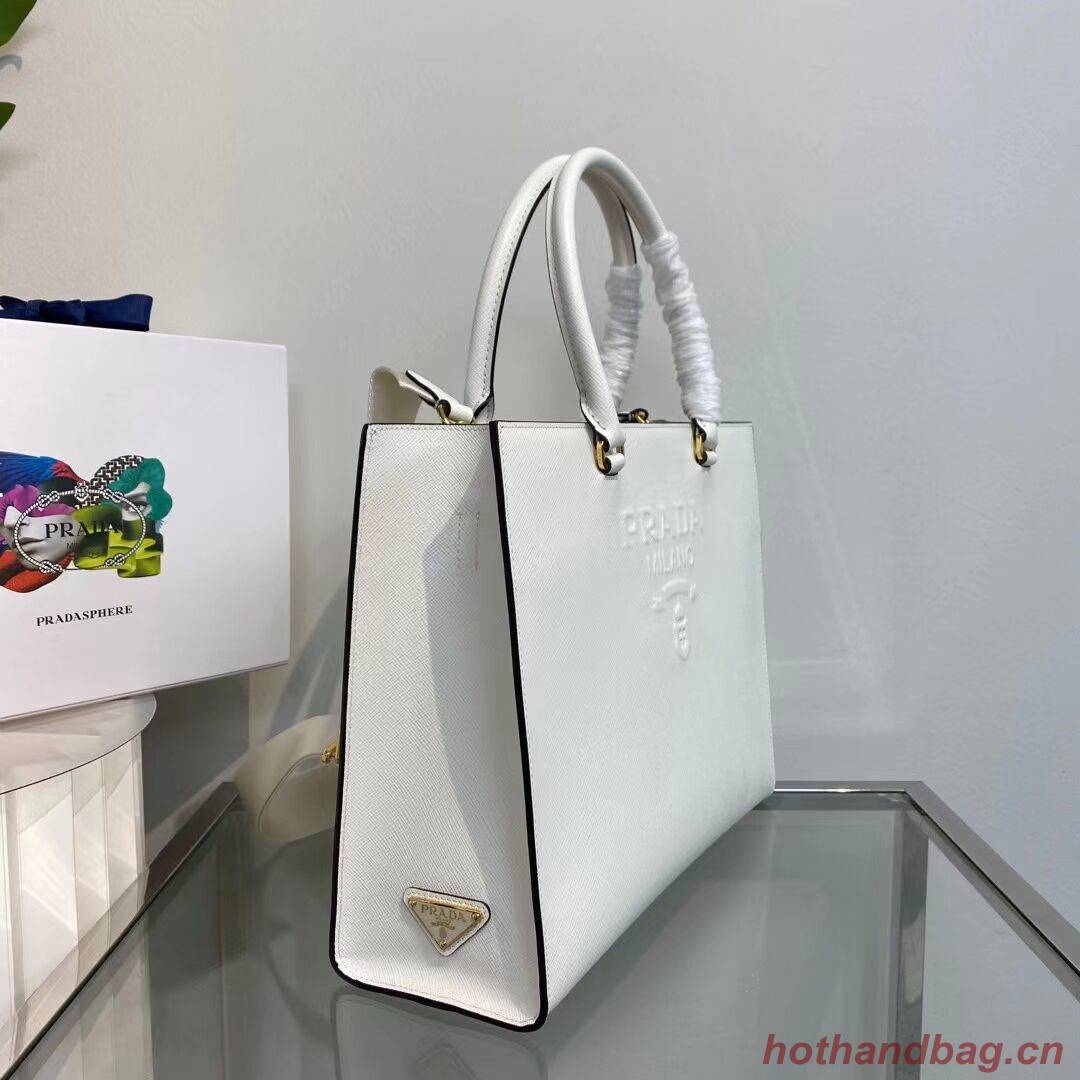 Prada Kristen Saffiano bag 1BD355 white