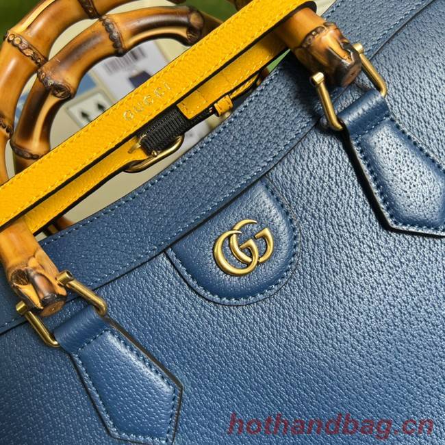 Gucci Diana medium tote bag 678842 Royal blue