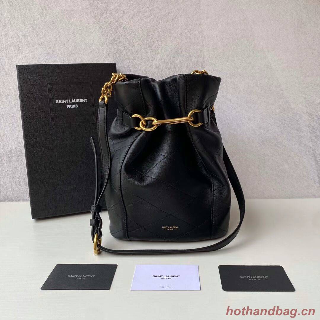 Yves Saint Laurent Calf leather bag Y677822 black