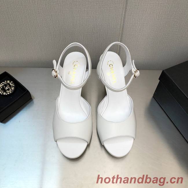 Chanel SANDAL 18535-3 Heel 8CM