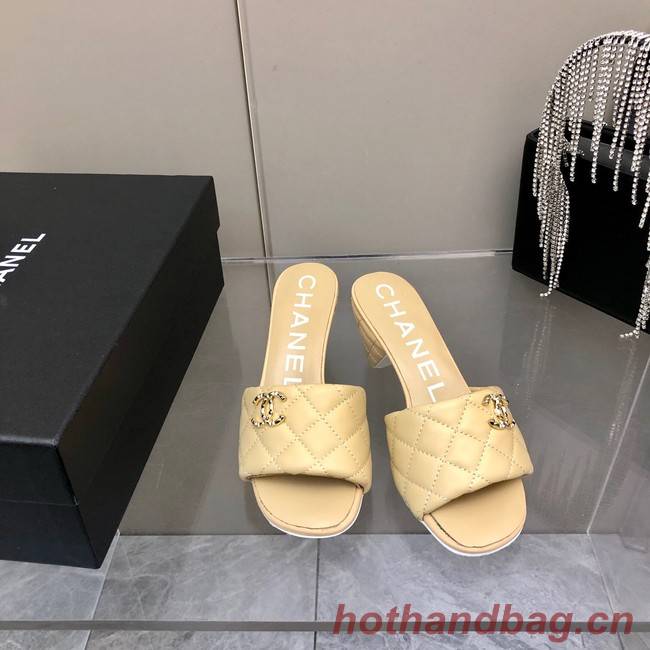 Chanel slipper 65125-1 Heel 6CM