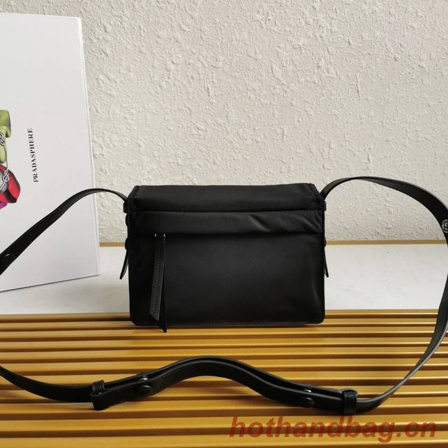 Prada Re-Nylon shoulder strap 1BD313 black