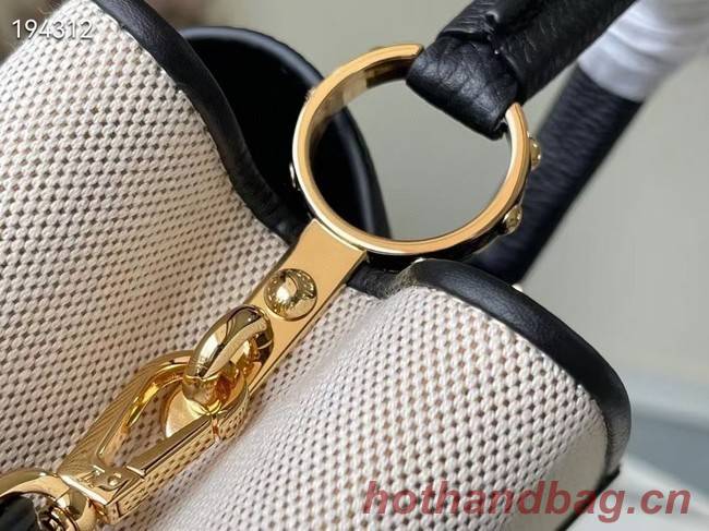 Louis Vuitton CAPUCINES BB M59873 black