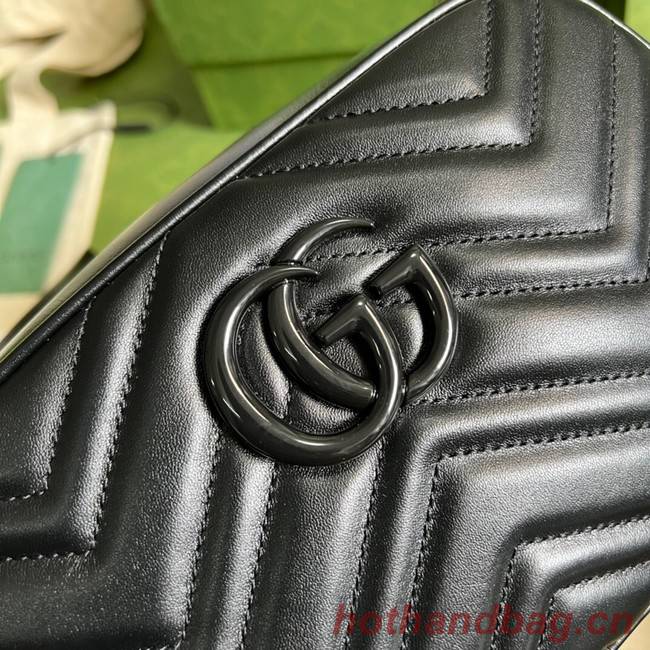 Gucci GG Marmont small shoulder bag 447632 black