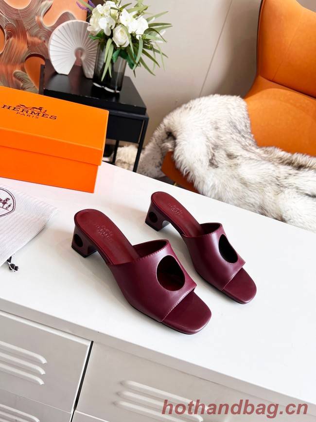 Hermes slipper 91085-5 Heel 7CM