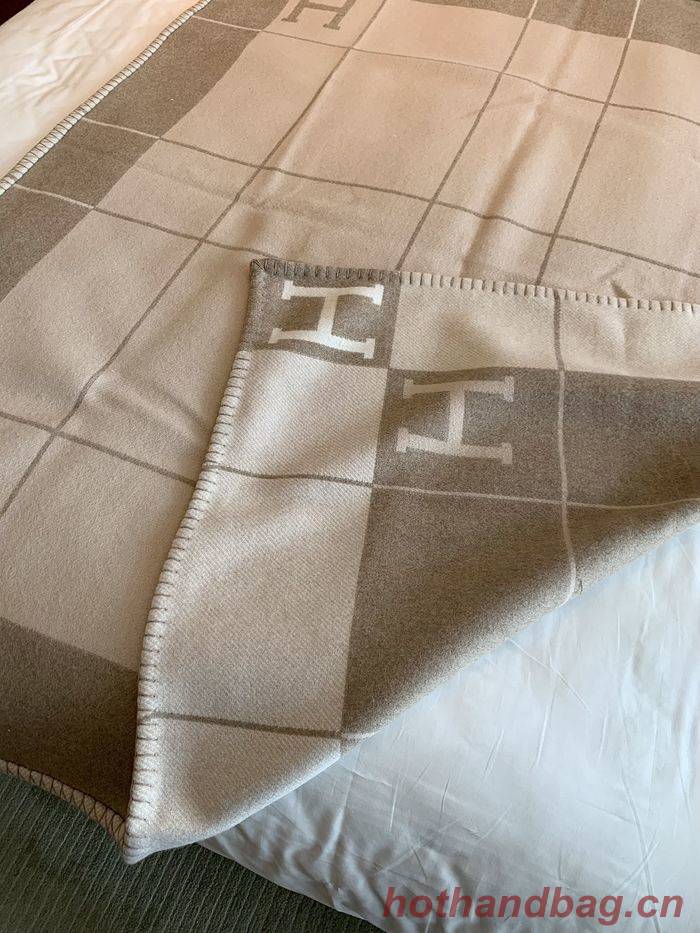 Hermes Lambswool&Cashmere Shawl&Blanket HMB00006