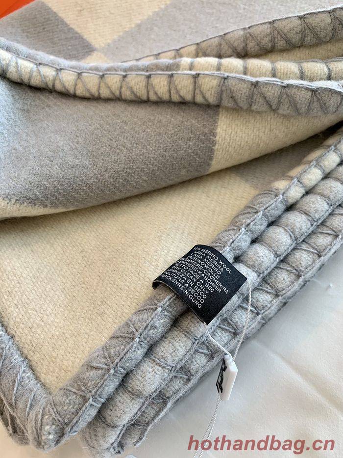 Hermes Lambswool&Cashmere Shawl&Blanket HMB00008