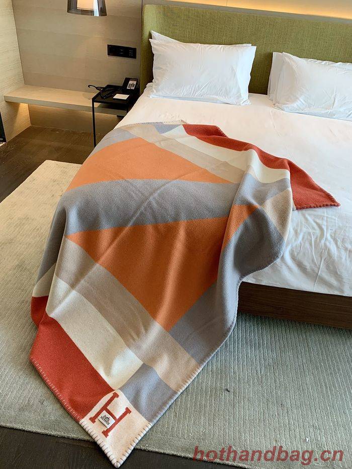 Hermes Lambswool&Cashmere Shawl&Blanket HMB00009