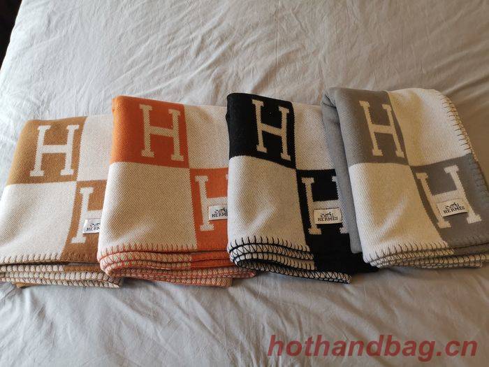 Hermes Lambswool&Cashmere Shawl&Blanket HMB00011