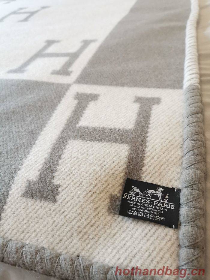 Hermes Lambswool&Cashmere Shawl&Blanket HMB00012