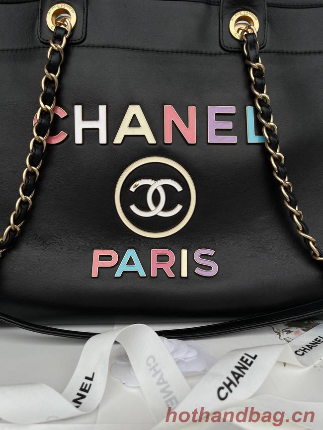 Chanel Original Leather Shopping Bag 66941 black