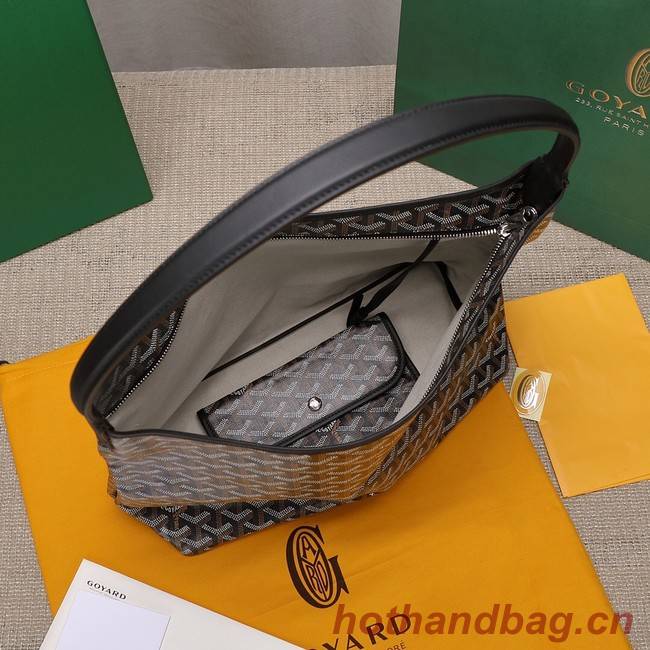 Goyard Calfskin Leather hobo bag G9983 black