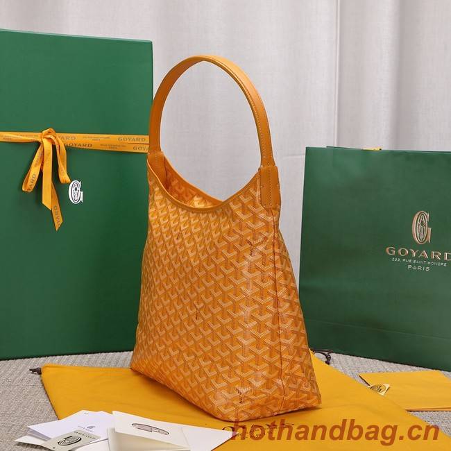 Goyard Calfskin Leather hobo bag G9983 yellow