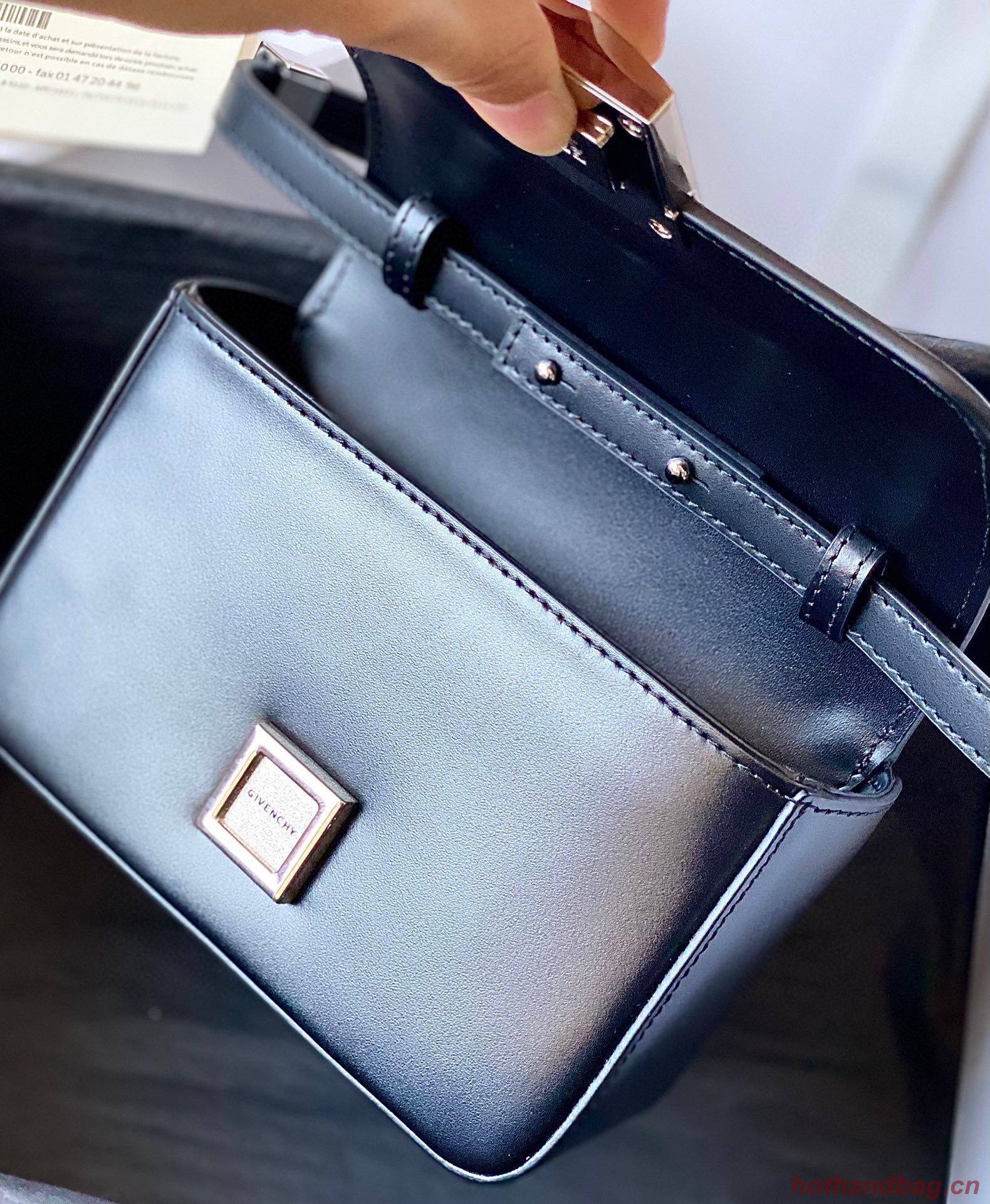 GIVENCHY Original Leather Shoulder Bag 1863 Black