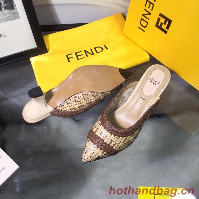 FENDI Shoes FDS00027 Heel 8.5CM