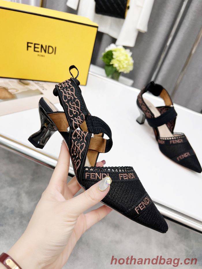 FENDI Shoes FDS00034 Heel 5.5CM