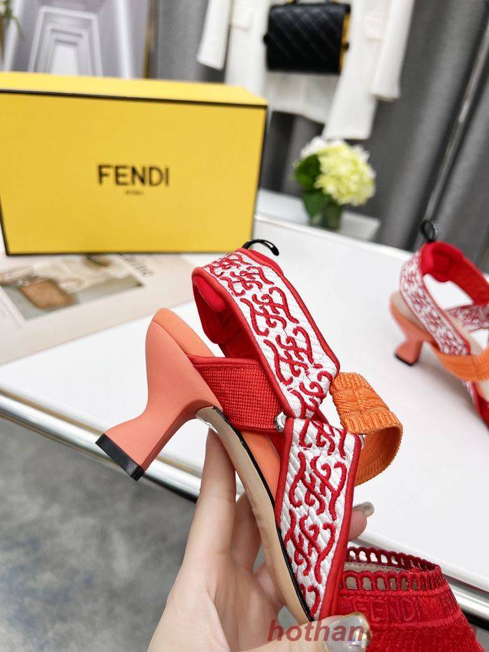 FENDI Shoes FDS00035 Heel 5.5CM