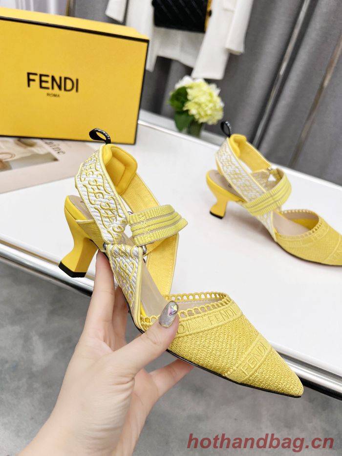 FENDI Shoes FDS00036 Heel 5.5CM