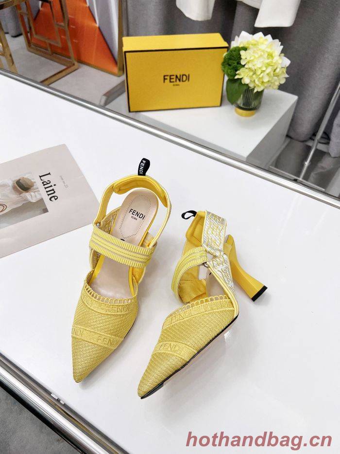 FENDI Shoes FDS00042 Heel 8.5CM