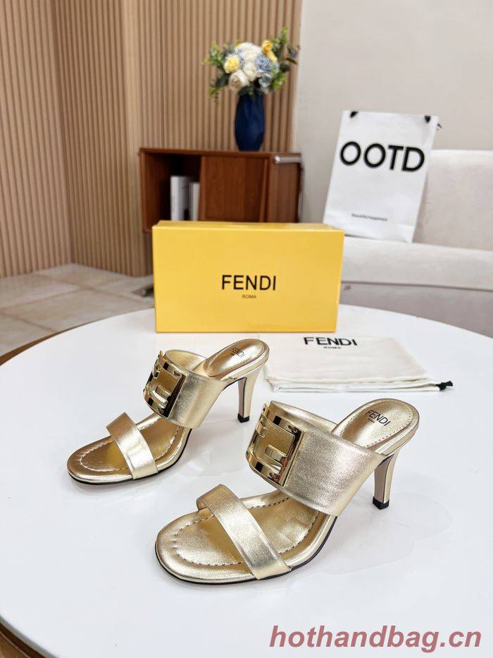 FENDI Shoes FDS00054 Heel 8CM