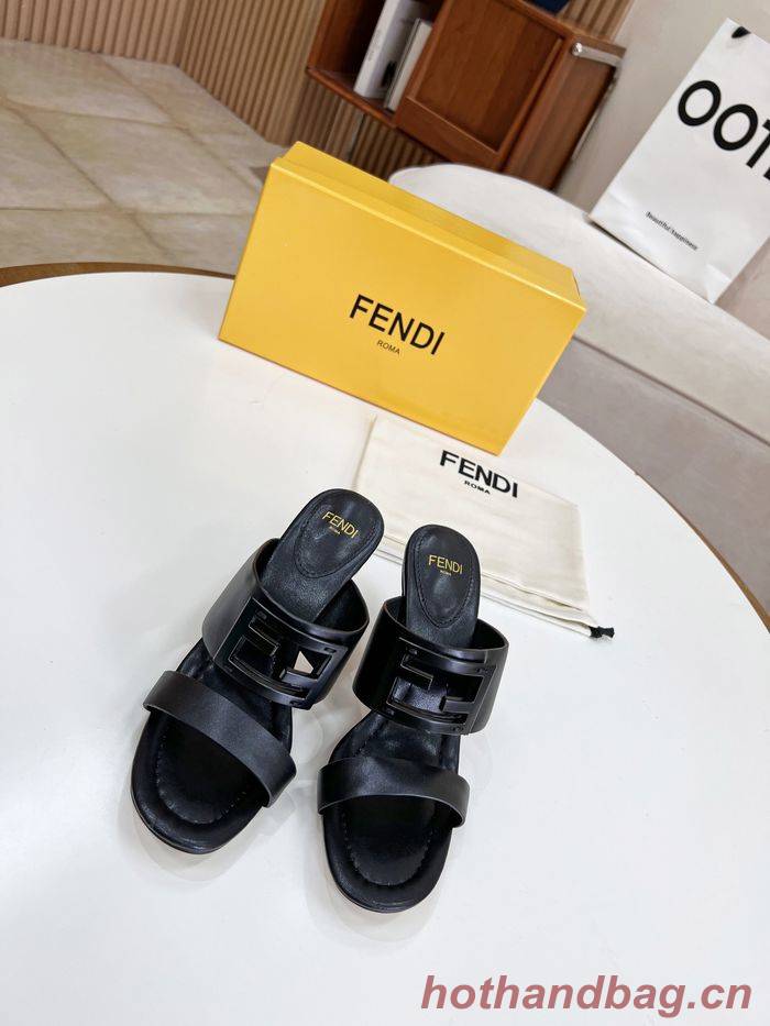 FENDI Shoes FDS00058 Heel 8CM