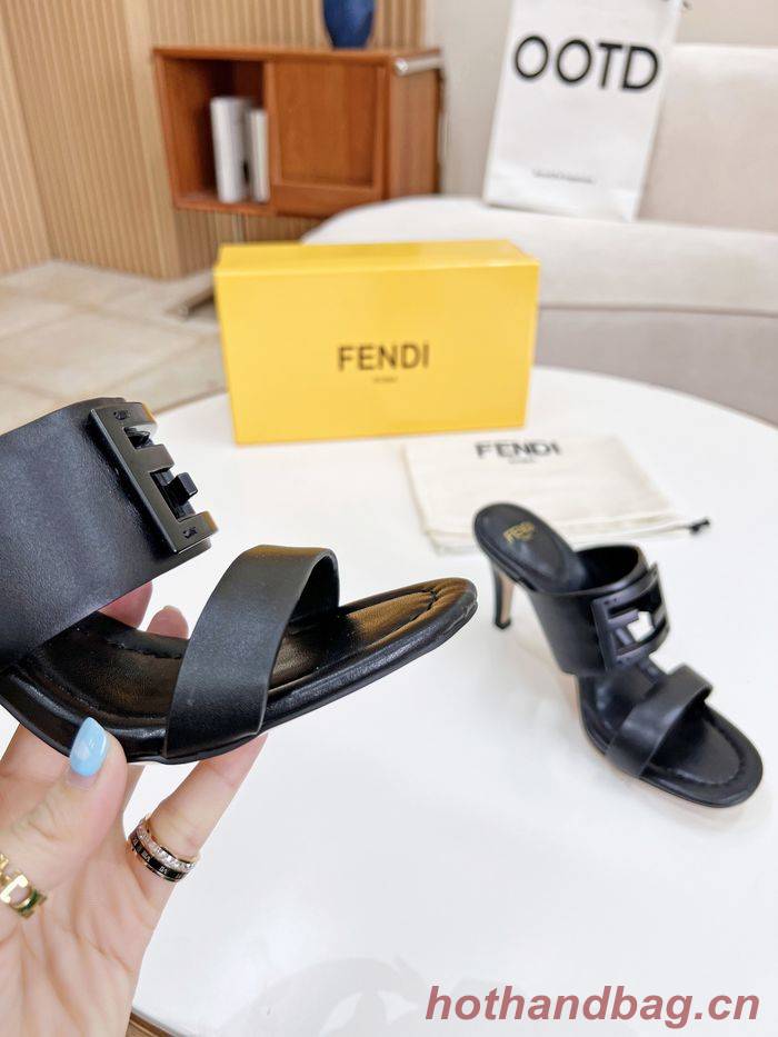 FENDI Shoes FDS00058 Heel 8CM