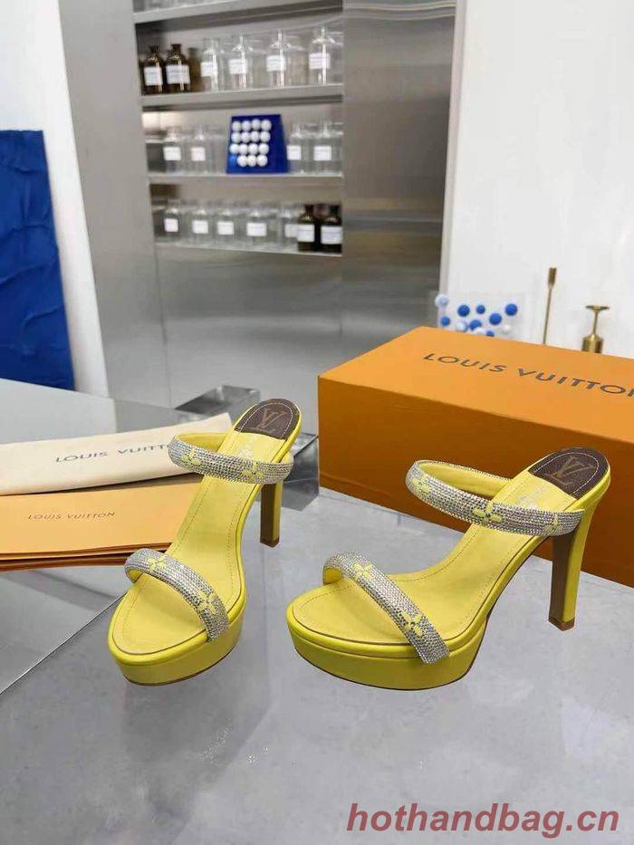 Louis Vuitton Shoes LVS00023 Heel 10.5CM