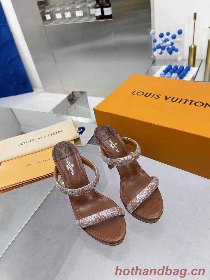 Louis Vuitton Shoes LVS00025 Heel 10.5CM