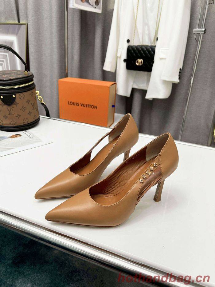 Louis Vuitton Shoes LVS00069 Heel 8.5CM