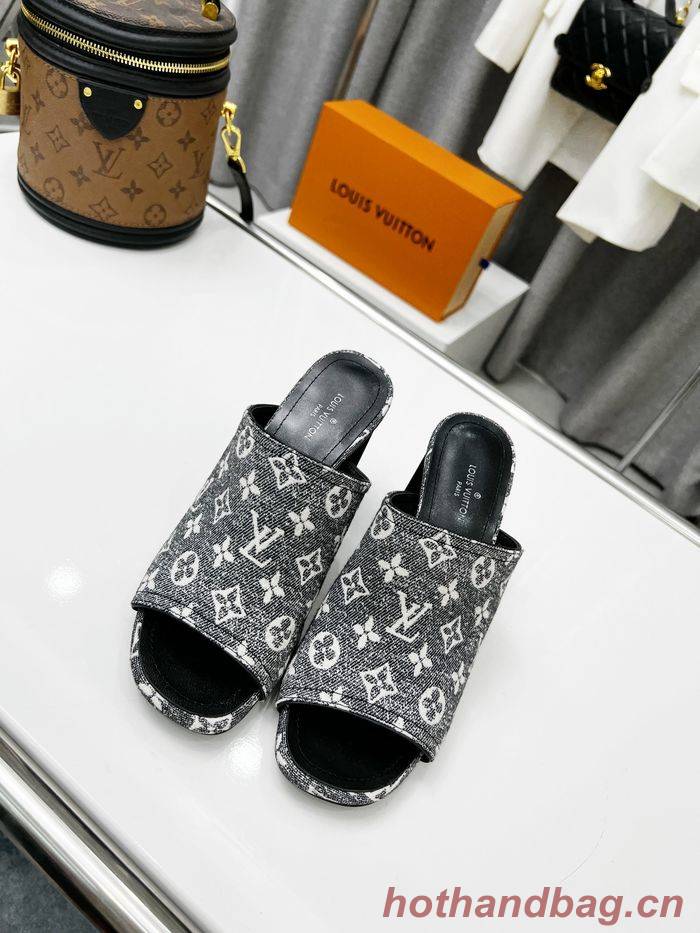 Louis Vuitton Shoes LVS00072 Heel 8CM