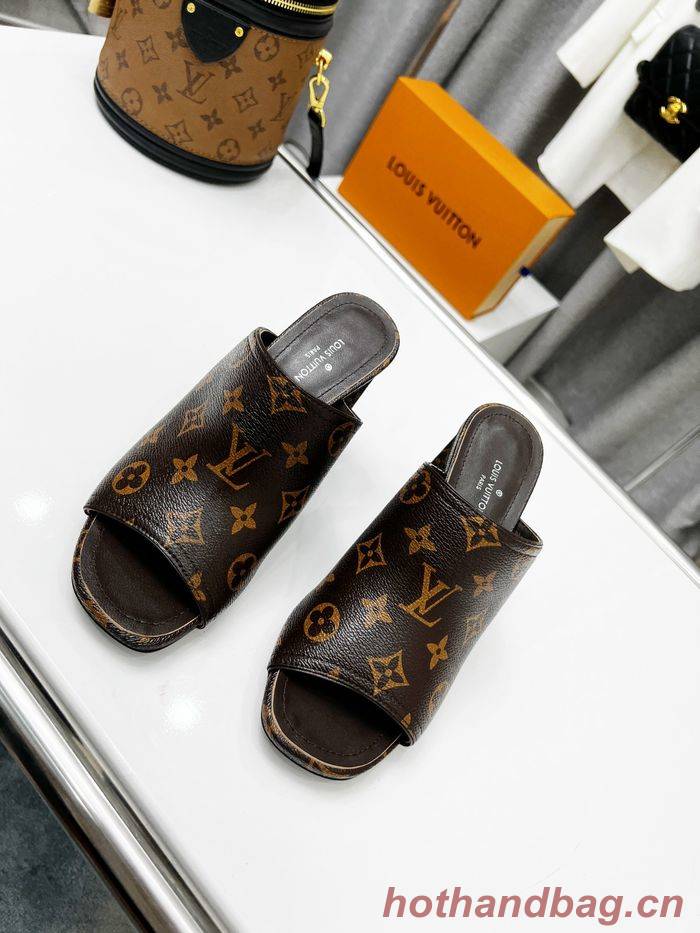 Louis Vuitton Shoes LVS00074 Heel 8CM