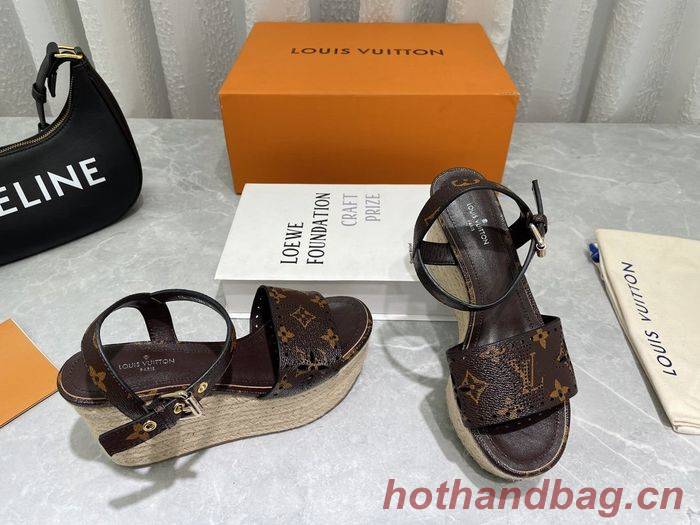 Louis Vuitton Shoes LVS00093 Heel 10CM