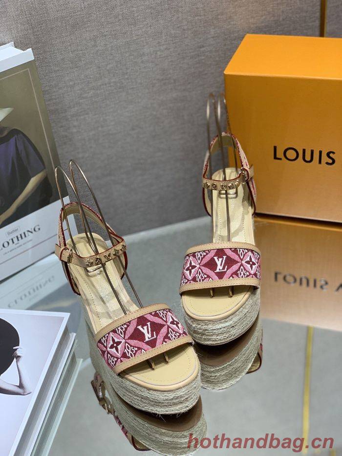 Louis Vuitton Shoes LVS00104 Heel 10CM