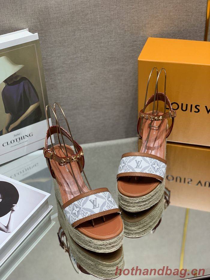 Louis Vuitton Shoes LVS00105 Heel 10CM