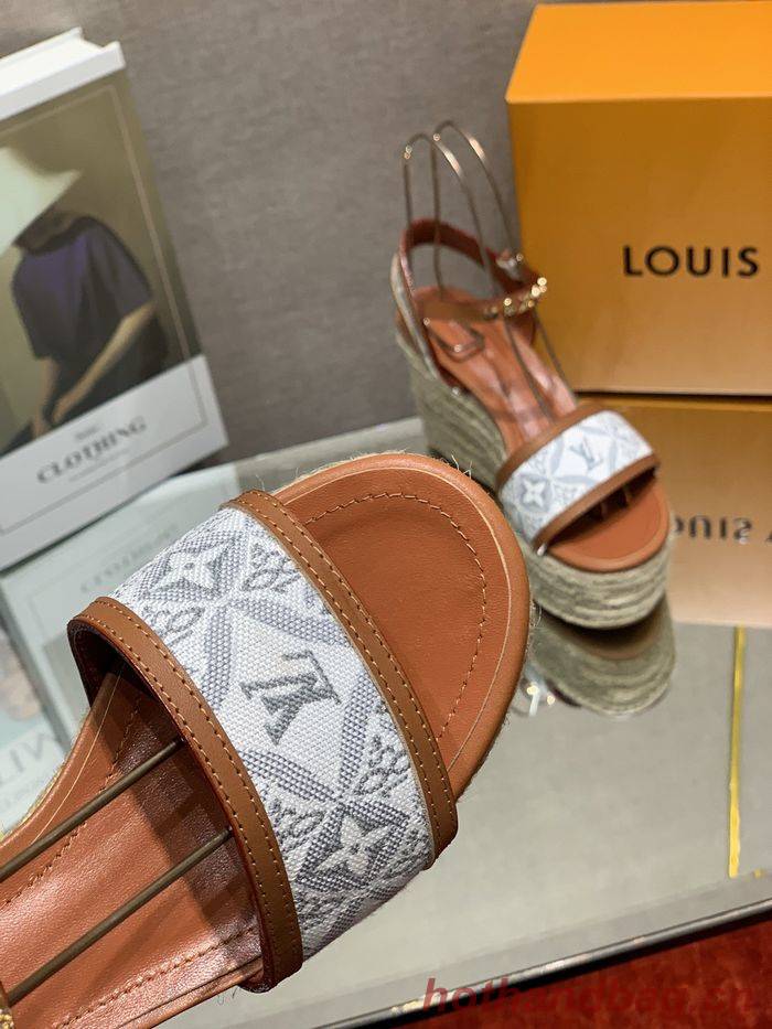Louis Vuitton Shoes LVS00105 Heel 10CM