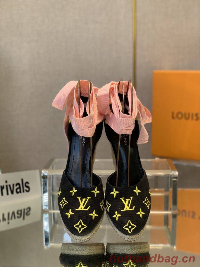 Louis Vuitton Shoes LVS00108 Heel 10CM