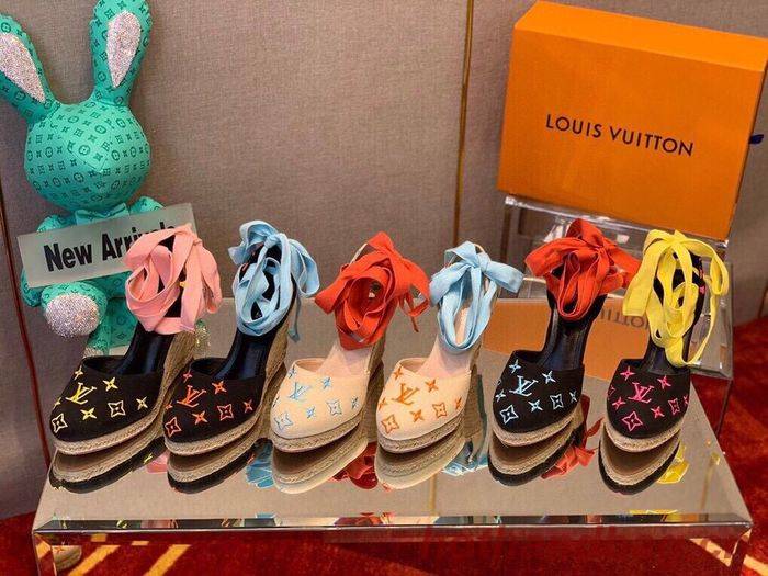 Louis Vuitton Shoes LVS00109 Heel 10CM