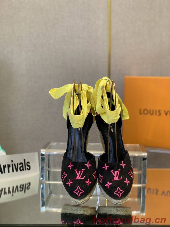Louis Vuitton Shoes LVS00110 Heel 10CM