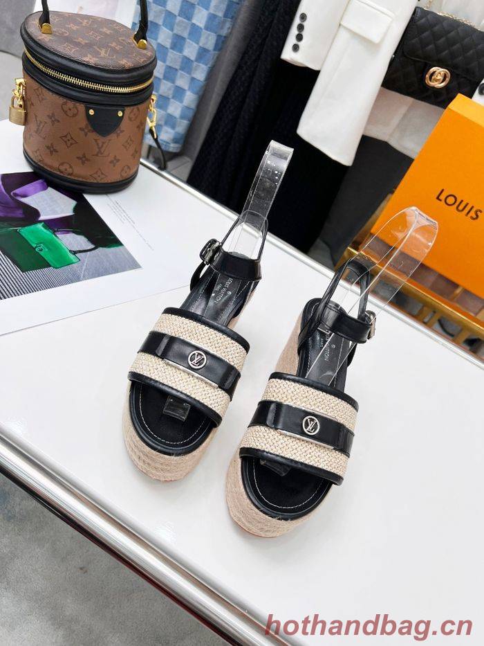 Louis Vuitton Shoes LVS00120 Heel 10CM