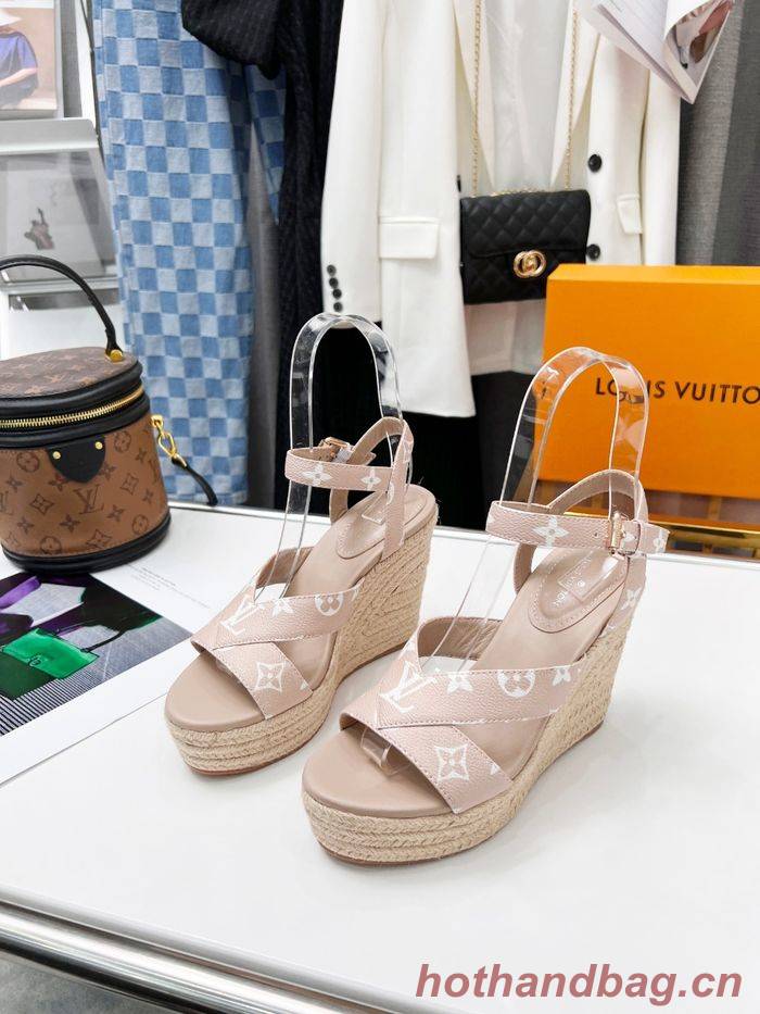 Louis Vuitton Shoes LVS00121 Heel 10CM