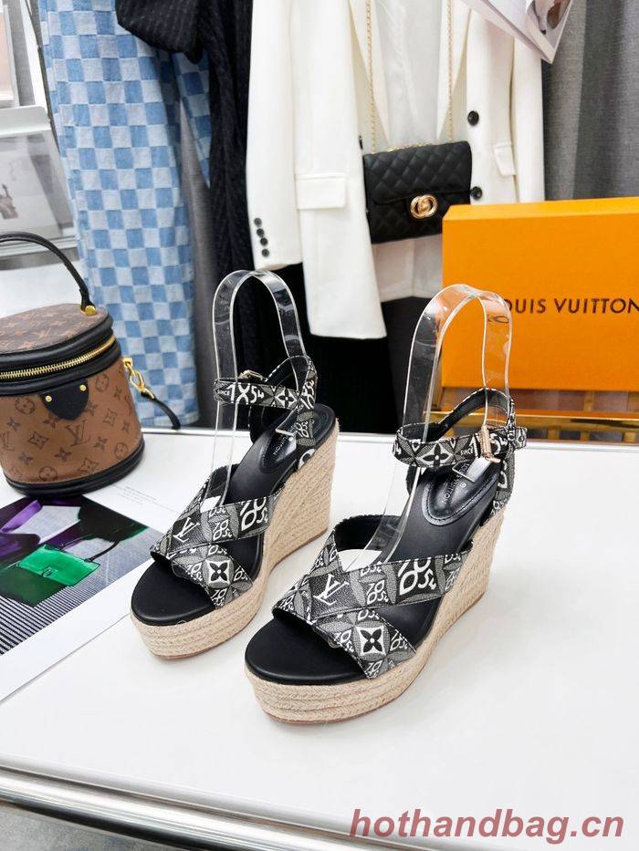 Louis Vuitton Shoes LVS00123 Heel 10CM