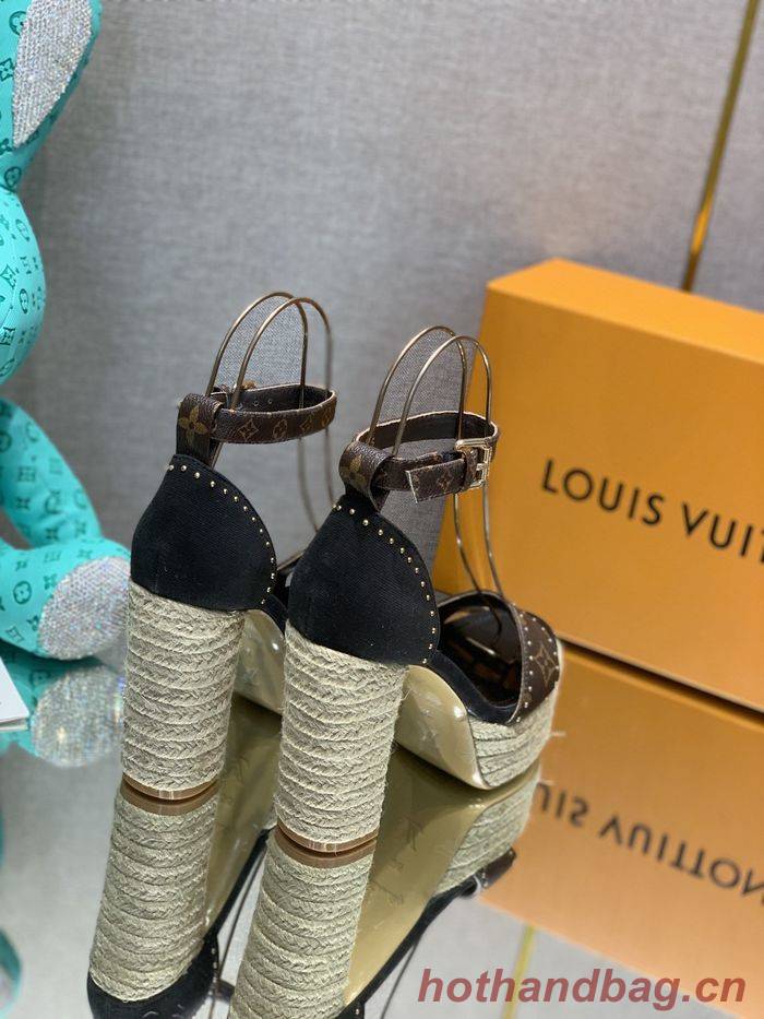 Louis Vuitton Shoes LVS00133 Heel 12CM