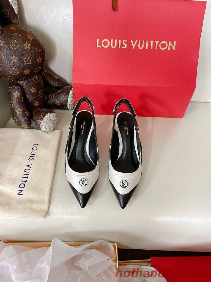 Louis Vuitton Shoes LVS00154 Heel 5.5CM
