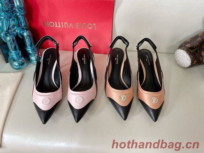 Louis Vuitton Shoes LVS00155 Heel 5.5CM
