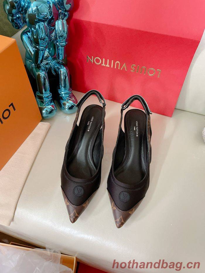 Louis Vuitton Shoes LVS00158 Heel 5.5CM